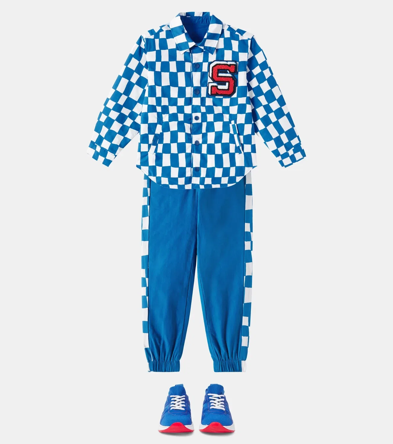 Легкая куртка двусторонняя Stella Mccartney Kids, белый — фото 2