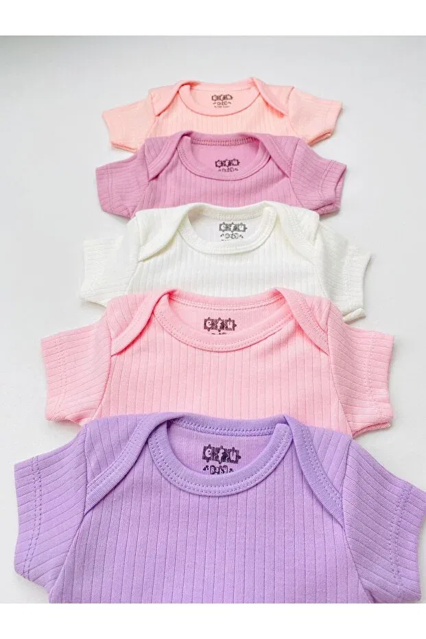 Детское боди-комбинезон с принтом Basics Efu Baby, Multicolored — фото 3