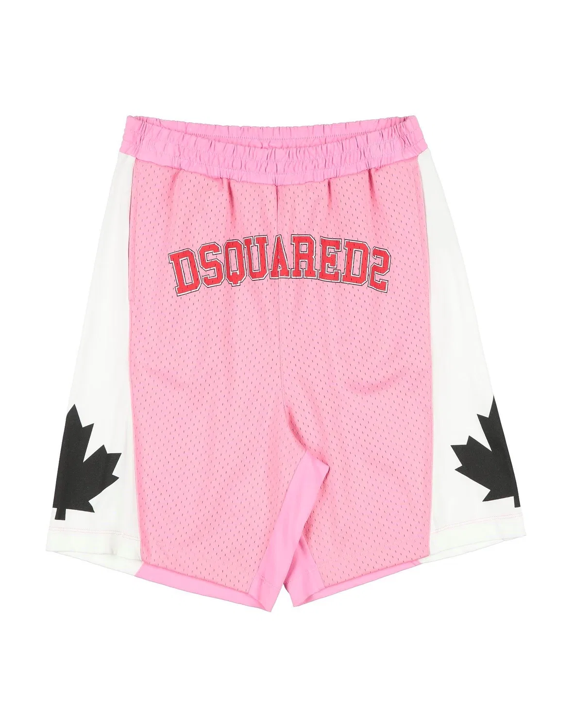 Детские шорты для мальчиков с принтом Dsquared2, розовый