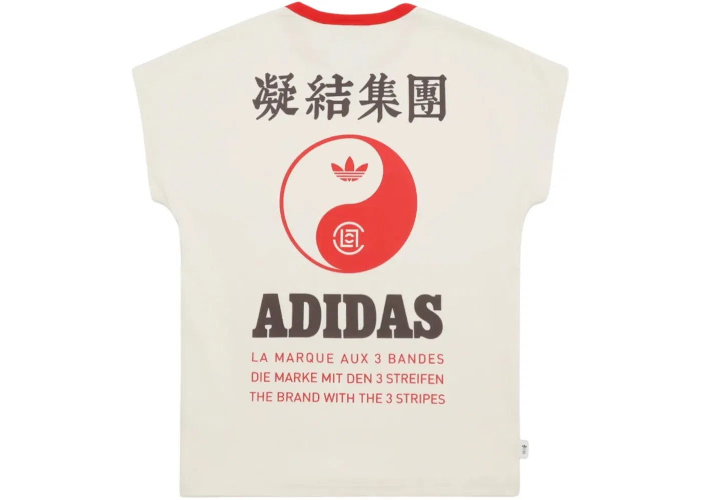 Мужская футболка с принтом Adidas x Clot Chinese New Year Collection by Edison Chen Dolman T-shirt, White