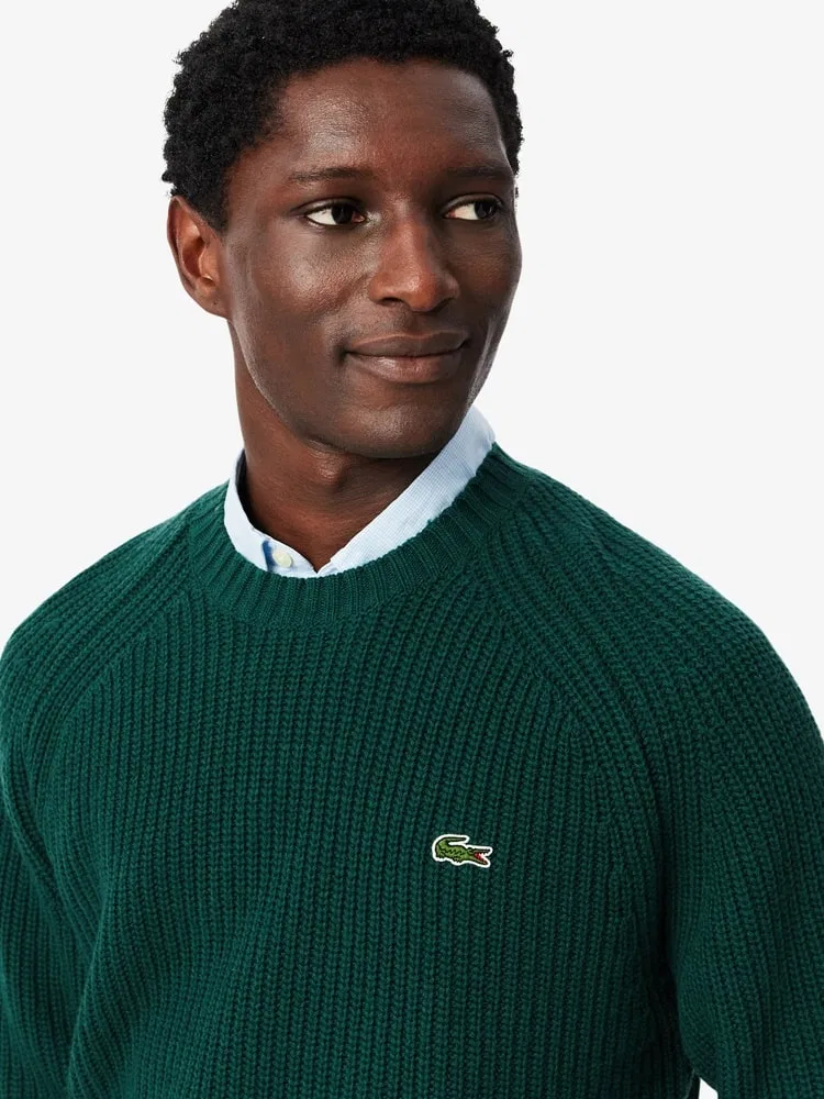 Свитер с ребристой вязкой LACOSTE — фото 2