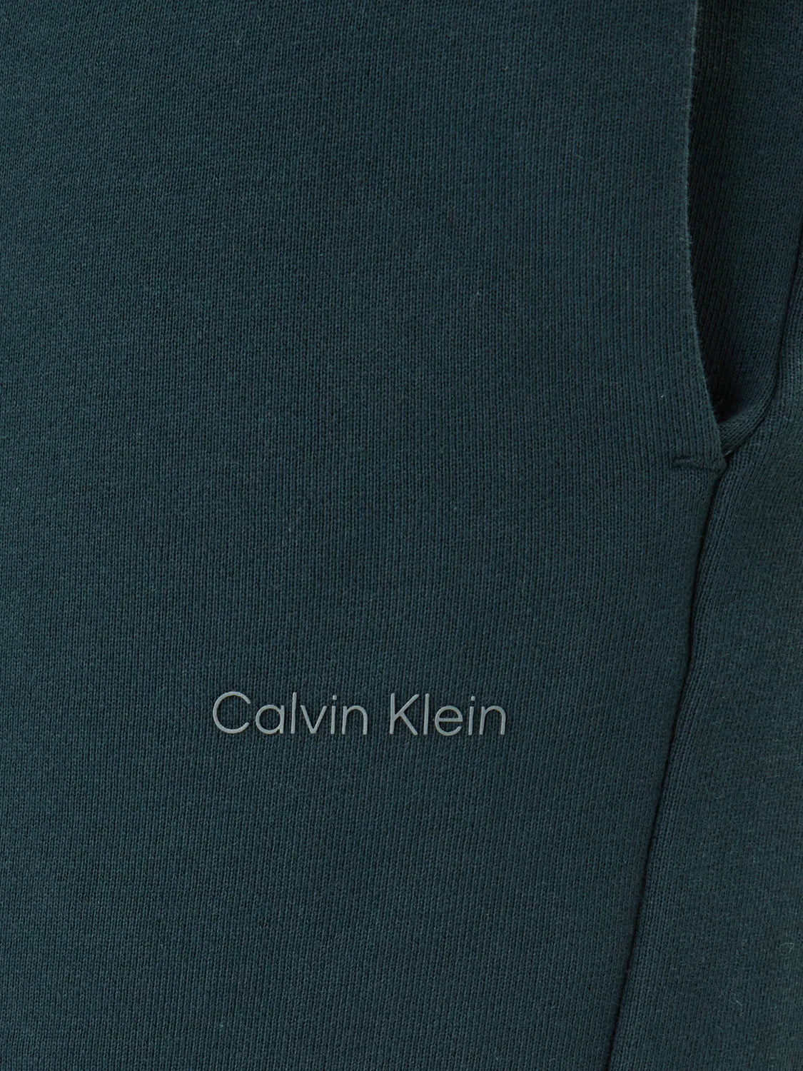 Мужские спортивные шорты стандартного кроя Nano Logo Calvin Klein, зеленый — фото 4