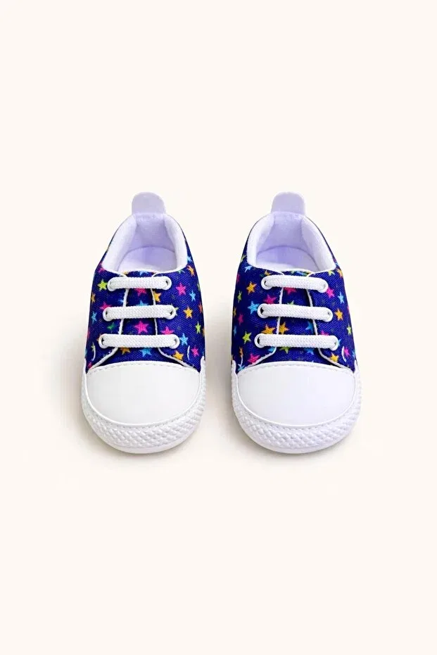 Детские туфли для девочек с рисунком Numix Baby Kids, Purple — фото 2