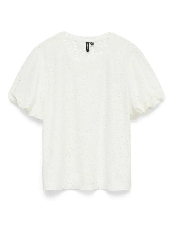 Блузка Tassa Vero Moda Girl, кремовый