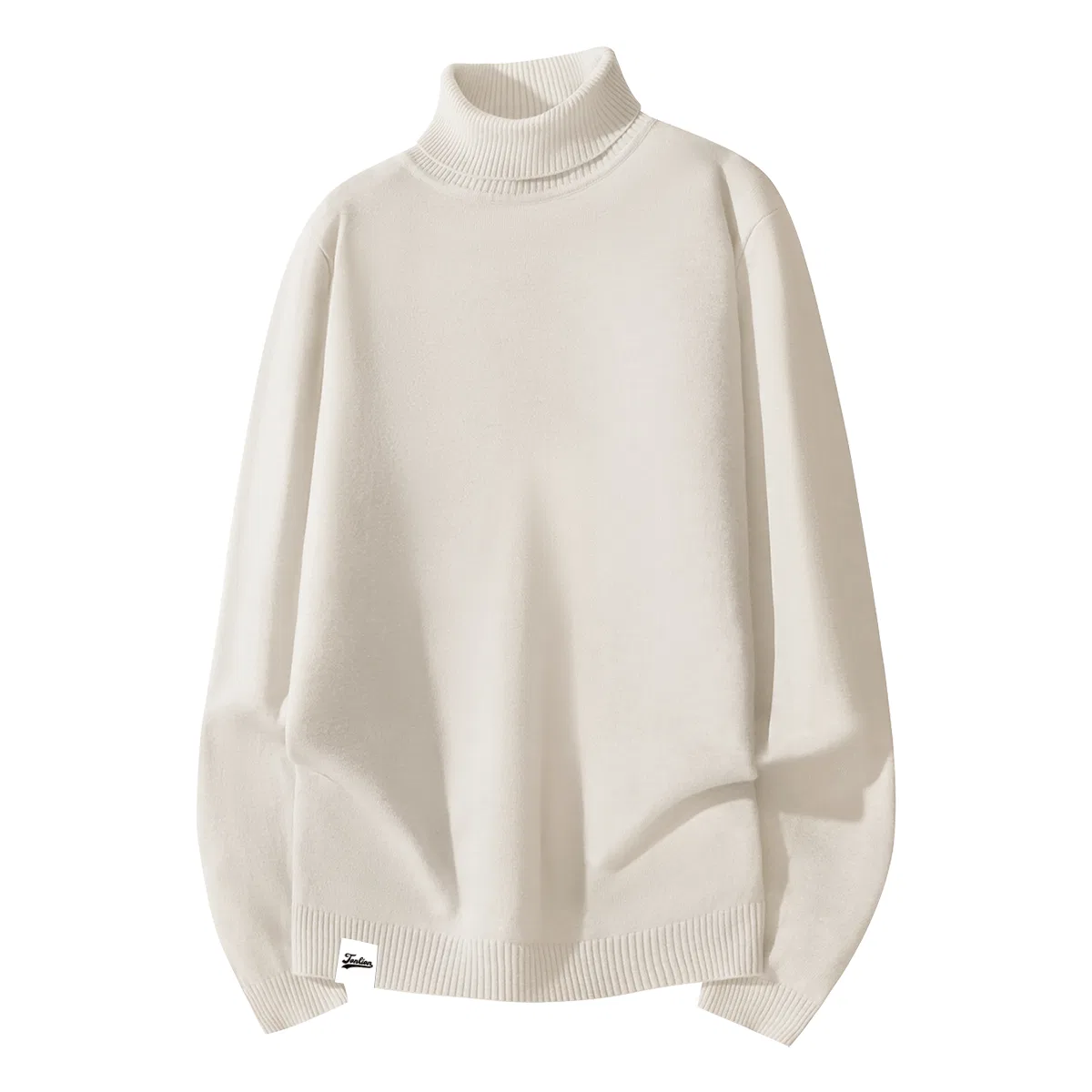 Детский джемпер-водолазка с начесом Tonlion, Цвет: velvet khaki lining