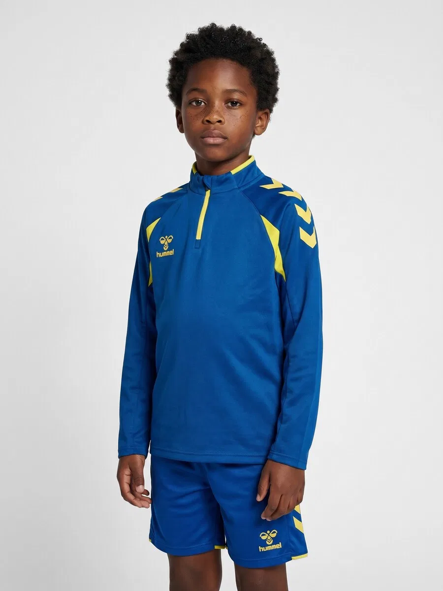 Спортивная толстовка Hummel 'Core 2.0' в темно-синем цвете — фото 2