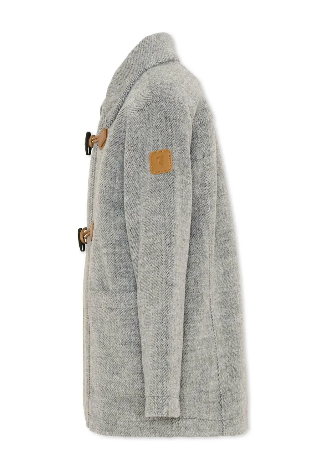 Cappotto classico - короткое пальто Tru Trussardi Junior, Grey — фото 4