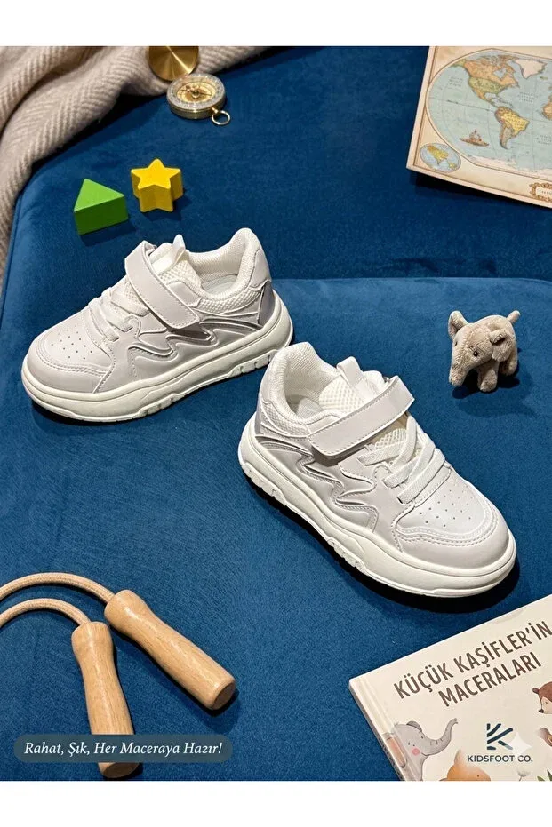 Детские ортопедические кроссовки для девочек Cool Kids, White — фото 3