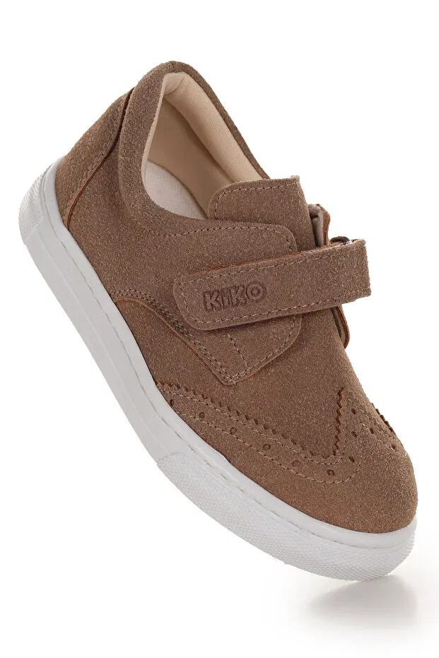 Детские кроссовки для мальчиков на липучке Richie Kiko Kids, Sand