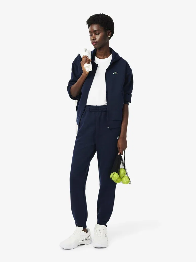 Свитер женский LACOSTE Navy, Классический пуловер, Темно-синий — фото 4