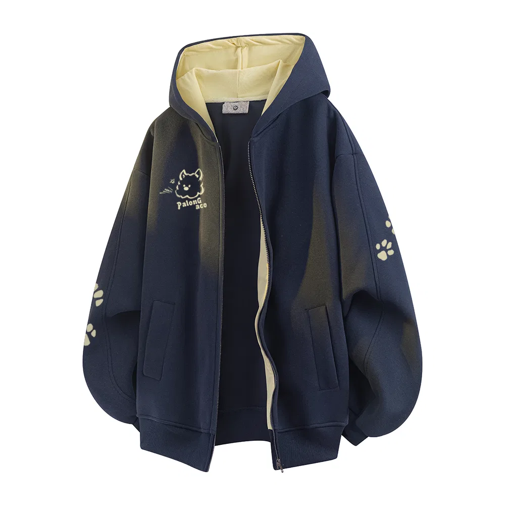 Детский худи Unisex с капюшоном PAL ONGACO, Navy Blue