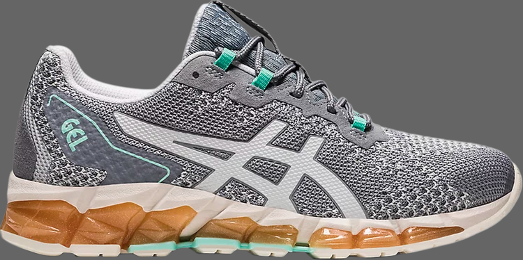 

Кроссовки wmns gel quantum 360 6 knit 'glacier grey cyan' Asics, серый