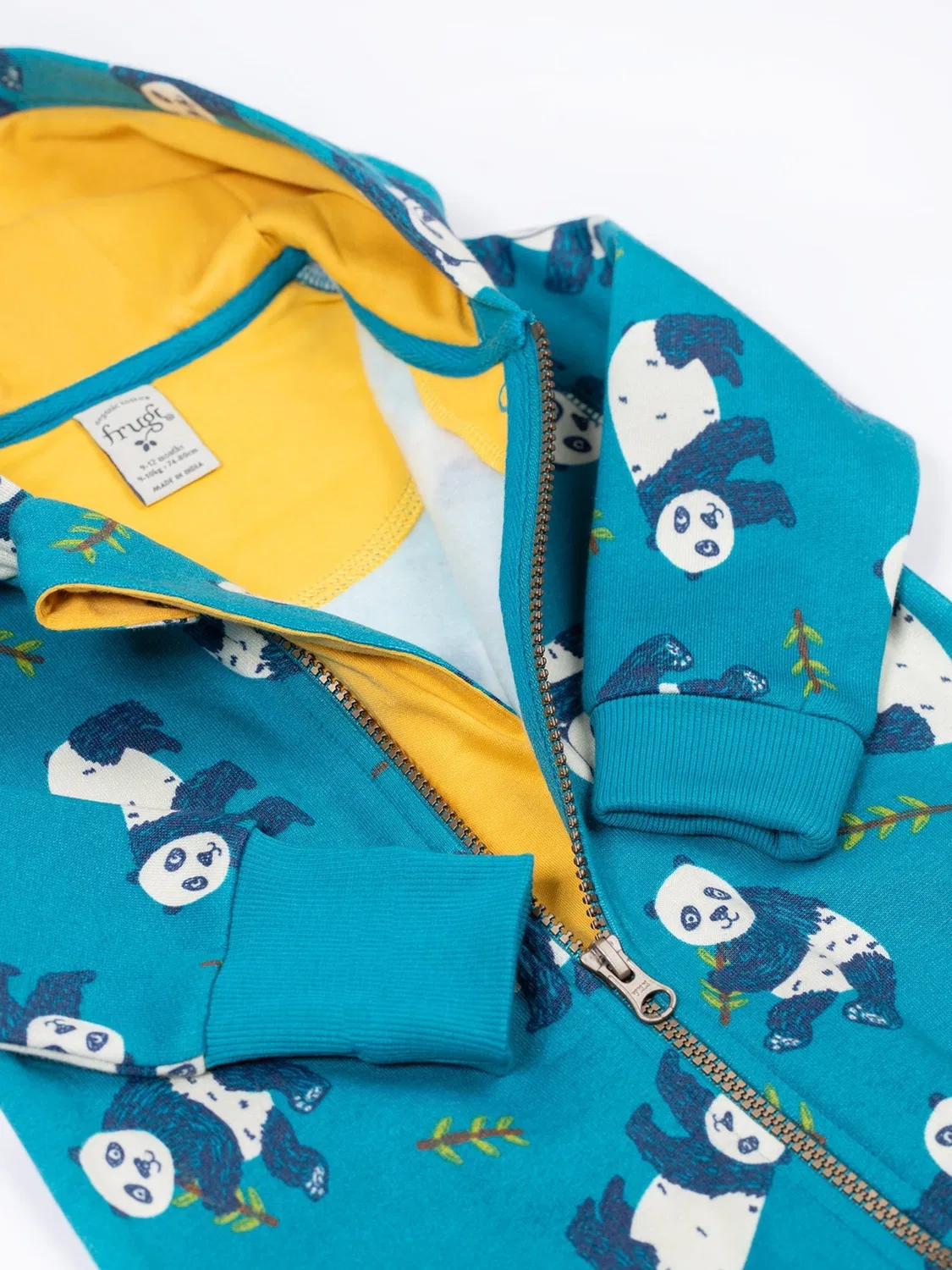 Комбинезон с принтом Frugi, синий — фото 2