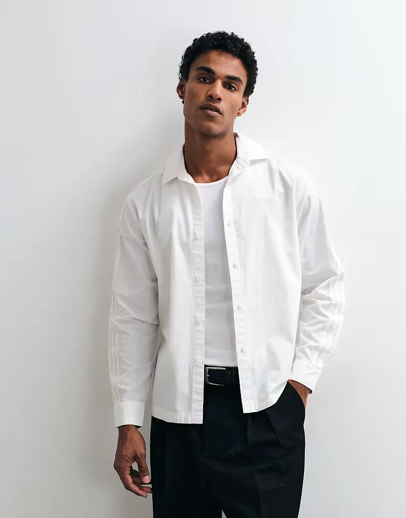 Рубашка классическая Adidas Originals, белый
