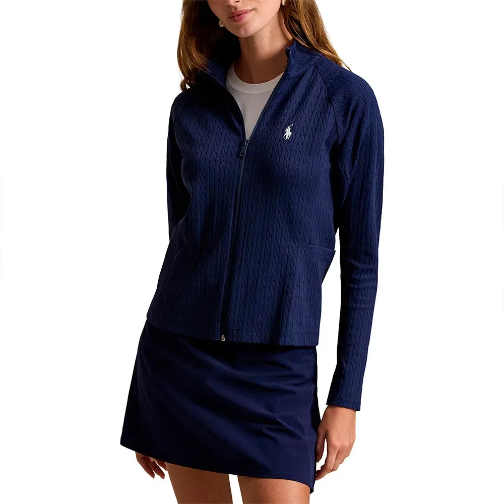 Свитшот на молнии Polo Ralph Lauren, синий