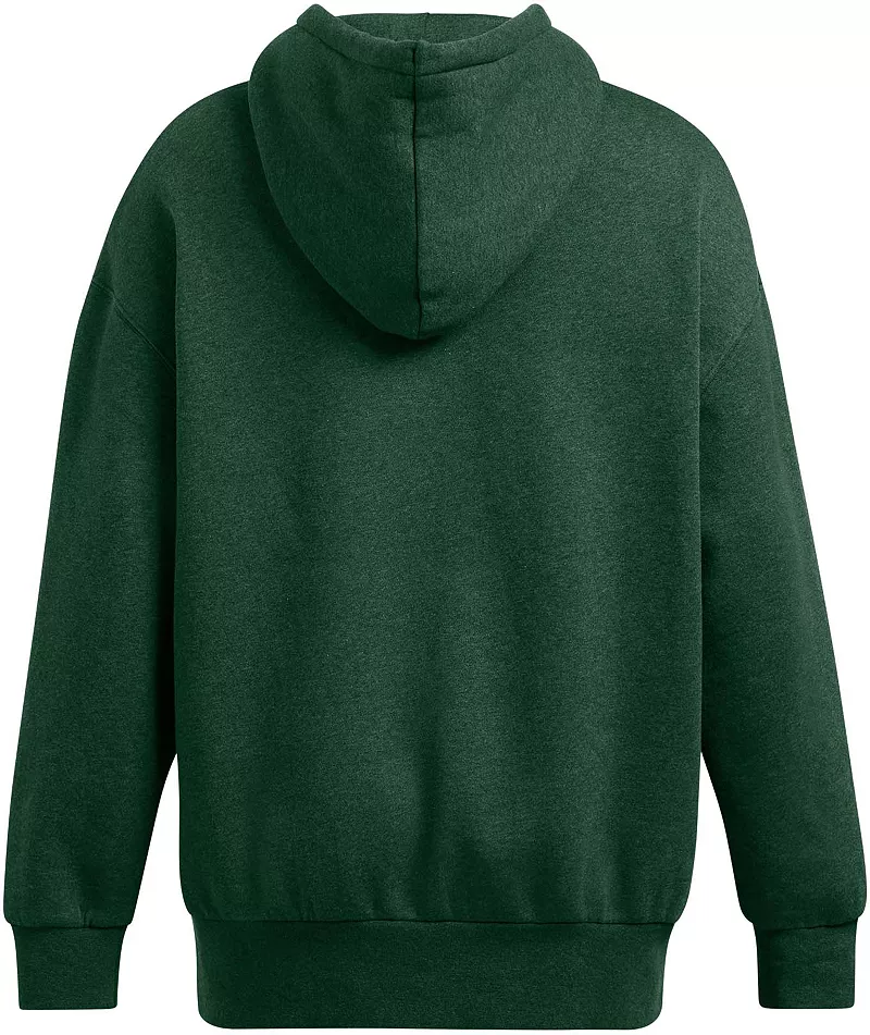 

Женская толстовка оверсайз из флиса Under Armour Icon, цвет Forest Grn Lt H/Forest Gr