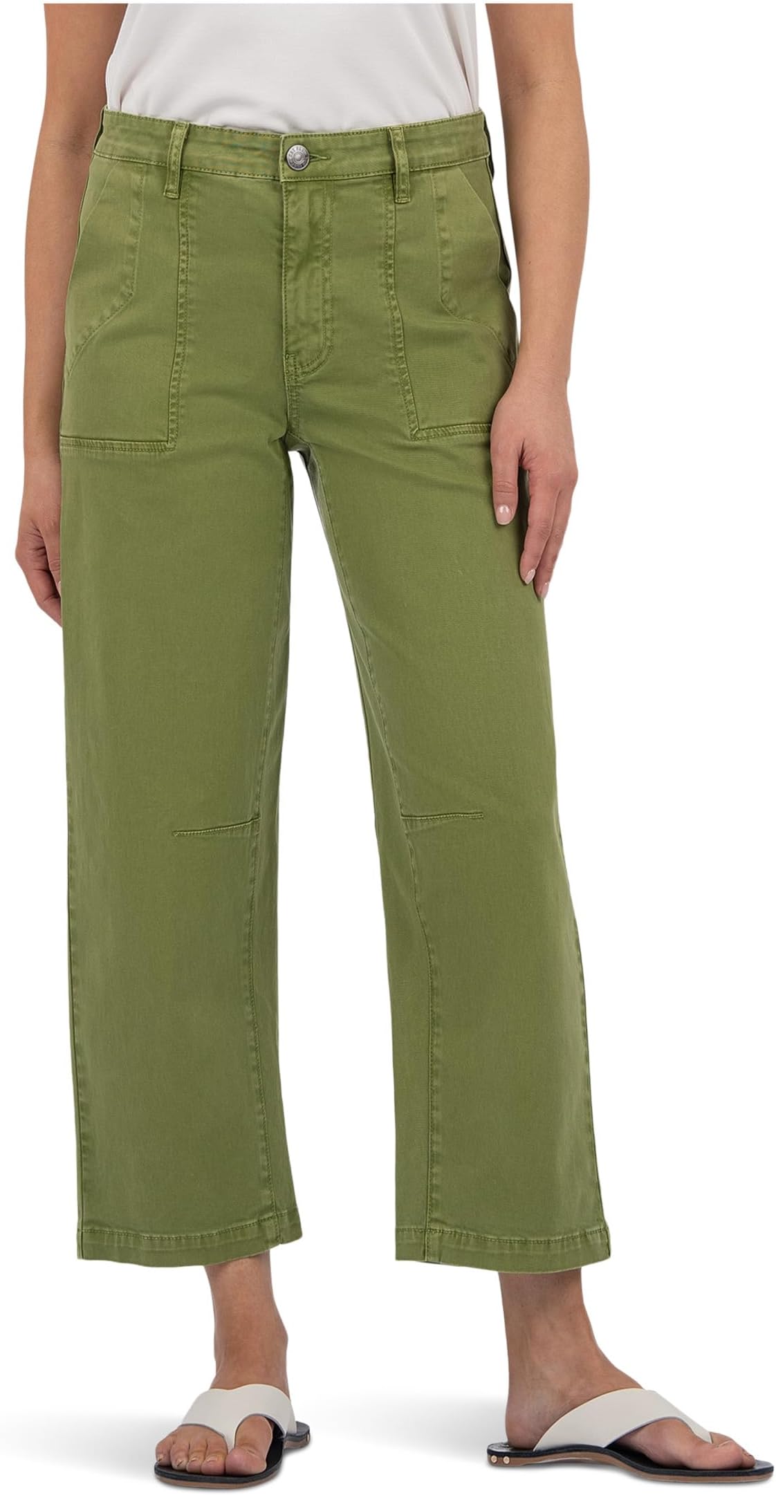 

Джинсы KUT from the Kloth Ashton Wide Leg Barrel, Kiwi