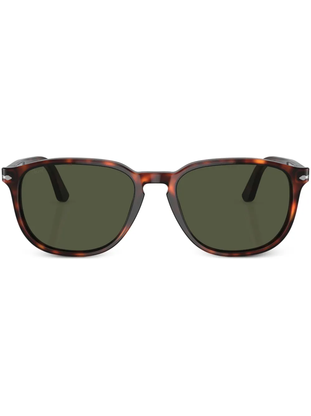 

Солнцезащитные очки в квадратной оправе Persol, коричневый