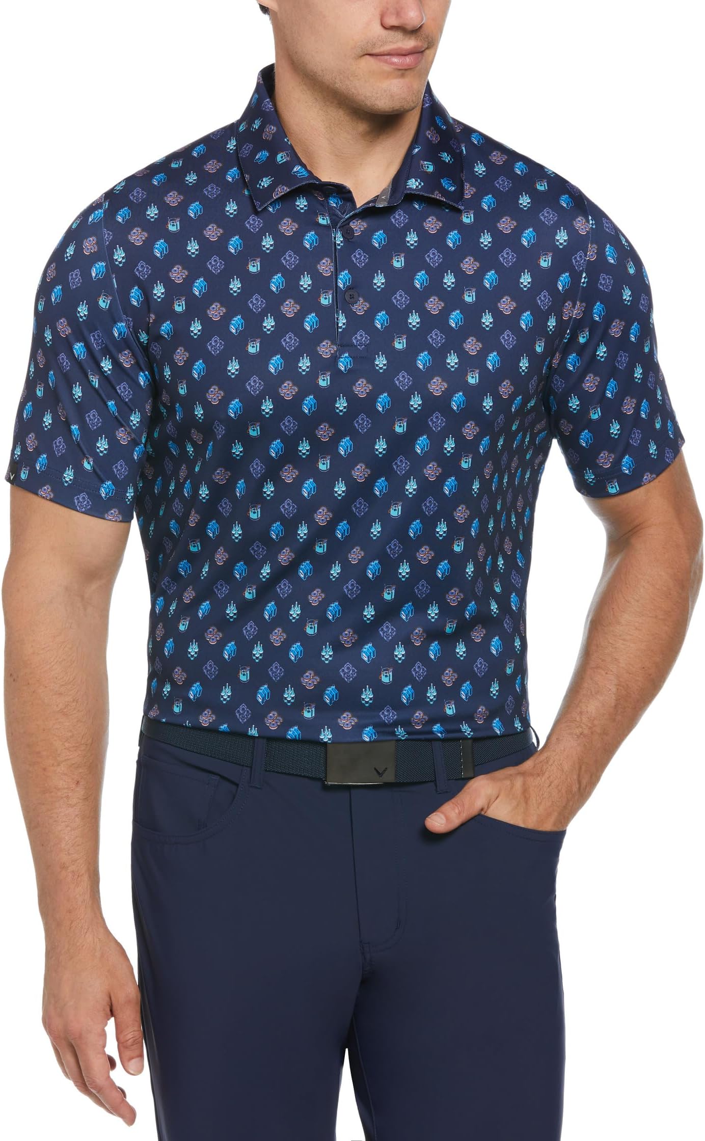 

Футболка Callaway Negroni Polo, цвет Peacoat