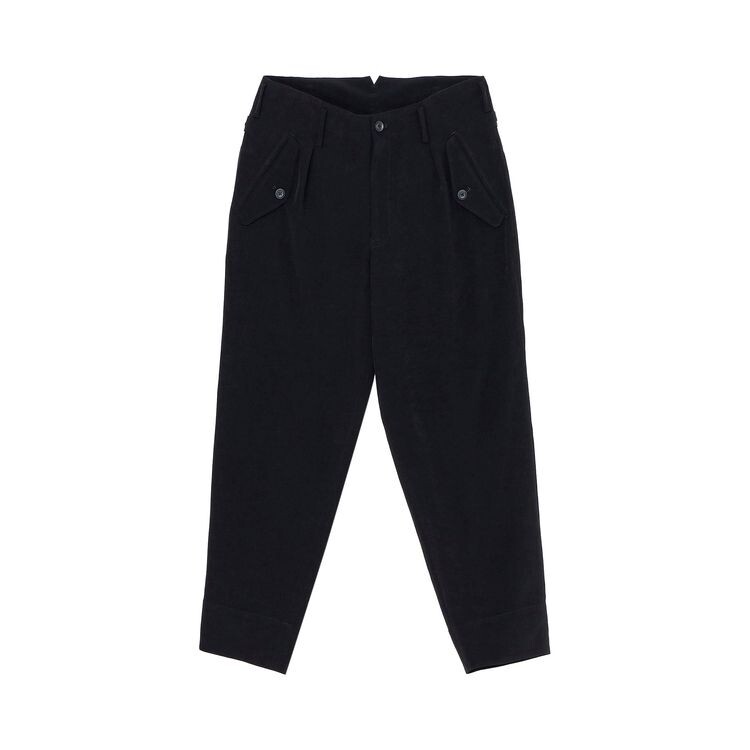 

Брюки Yohji Yamamoto Pour Homme M-Back Belt Tuxedo Pants Black, черный