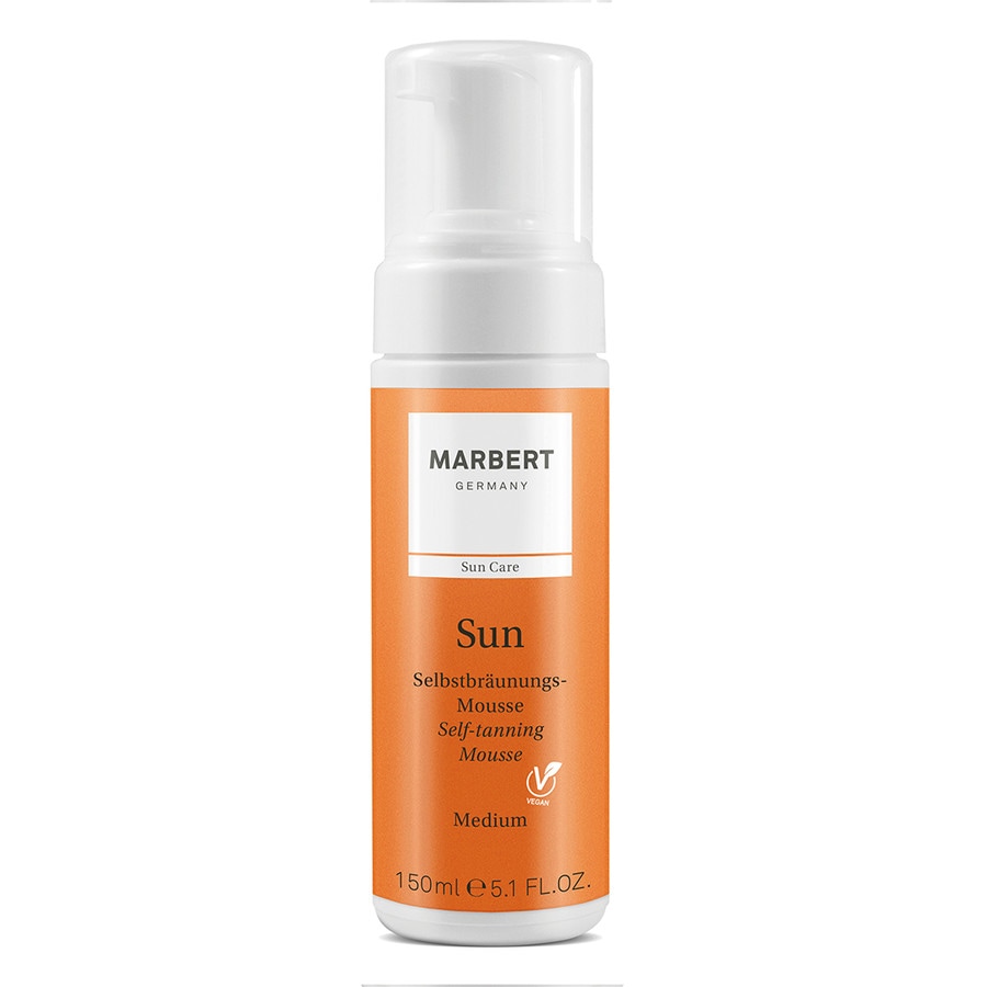 

Средство для загара sun care self tanning mousse Marbert, объем 150 мл