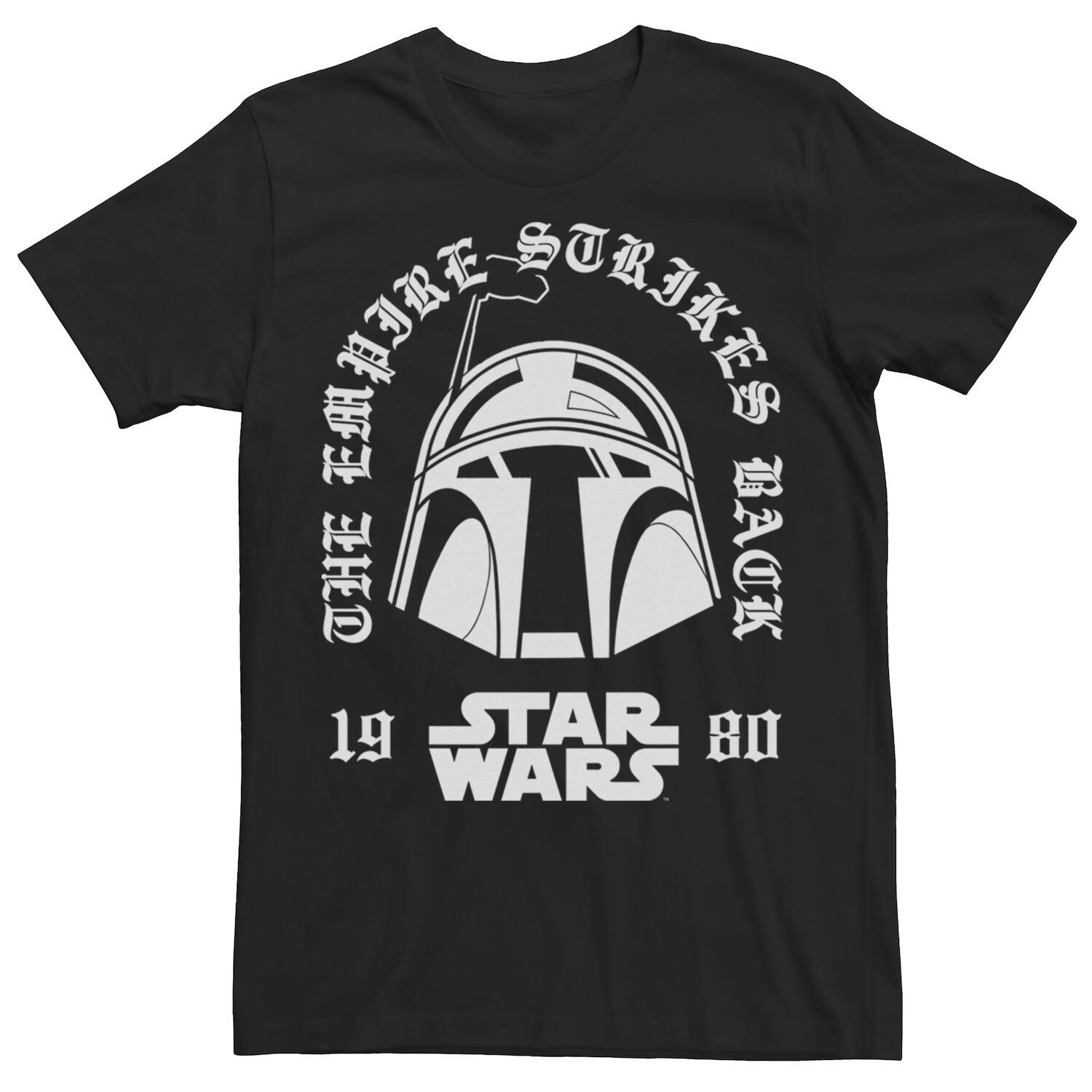 

Мужская футболка с изображением английского шлема «Звездные войны» Star Wars, черный