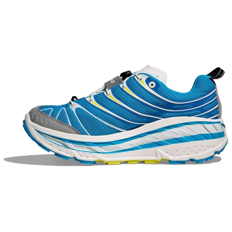 

HOKA ONE ONE Кроссовки для бега по пересеченной местности Stinson Evo OG Shock Absorbers Low Top, мужские, небесно-голубые