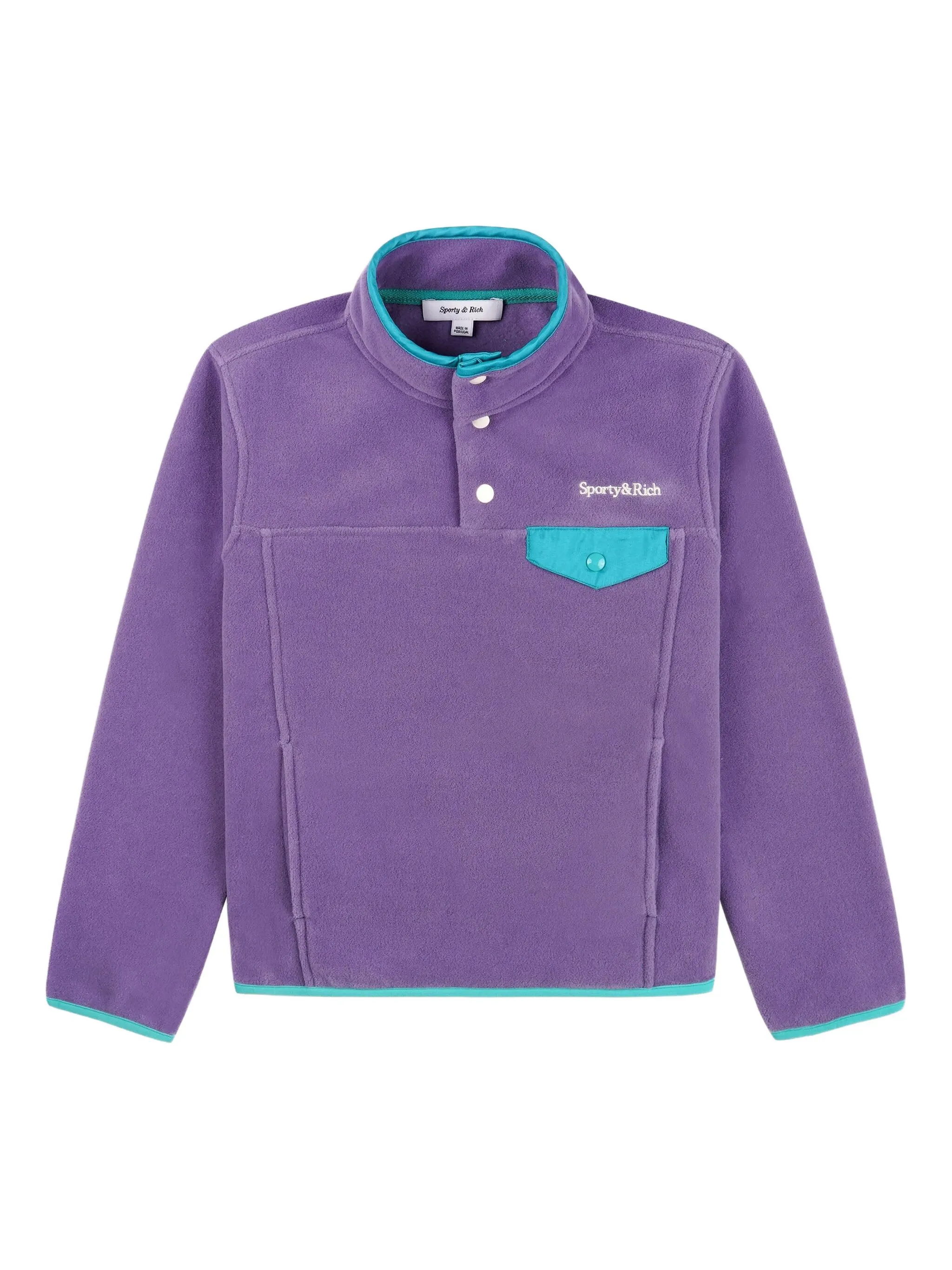 

Толстовка с вышитым логотипом Sporty & Rich Kids, фиолетовый