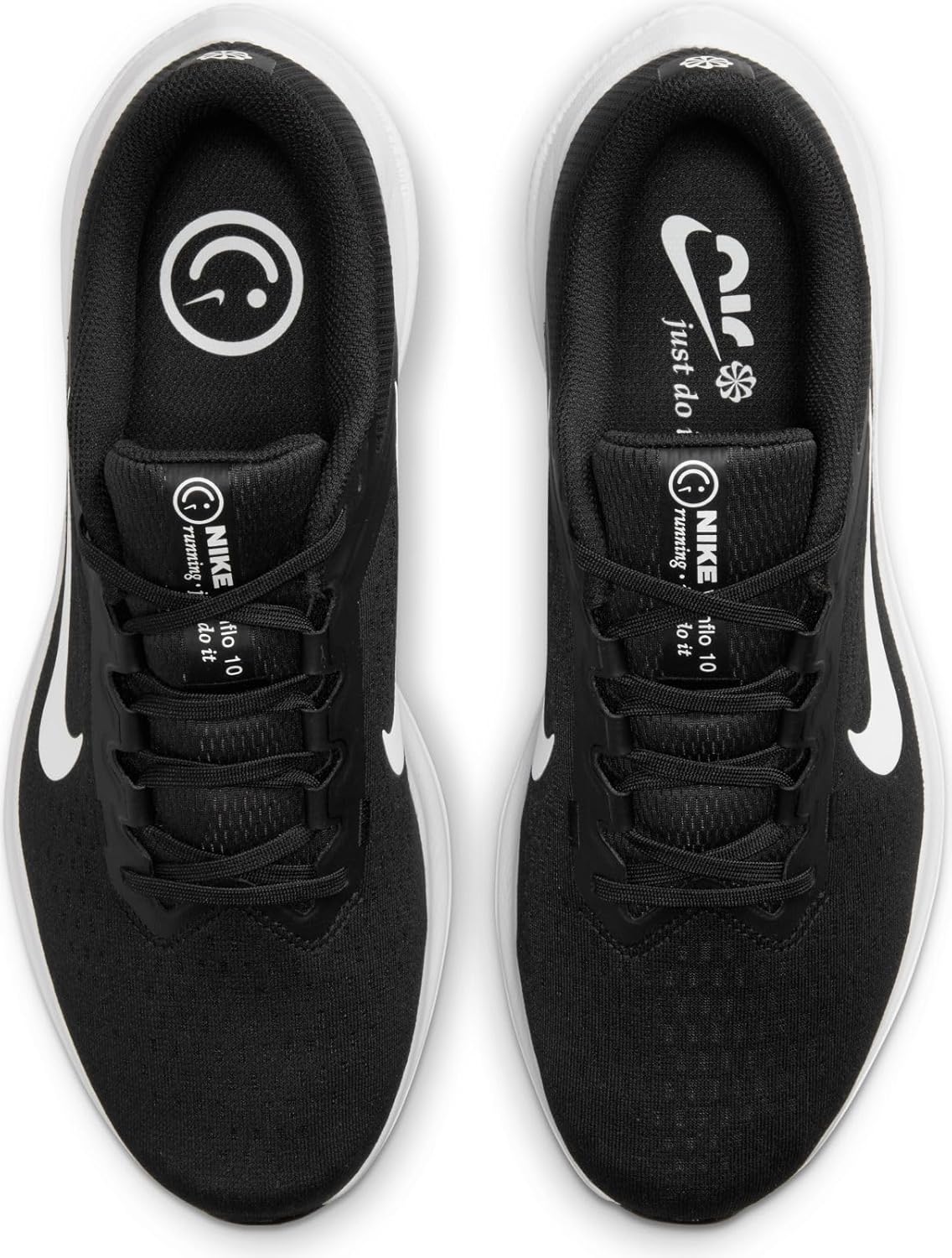 Мужские кроссовки Nike Air Winflo 10, белый/черный — фото 3