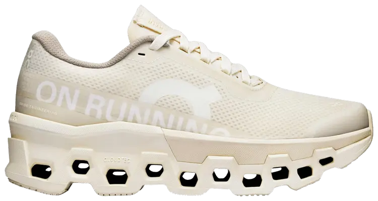 Кроссовки ON INVINCIBLE x Wmns Cloudmonster 2 'Deconstructed Perfection', кремовый