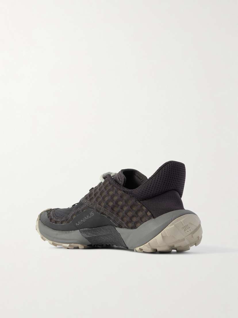 Кроссовки Minimus из сетки и эластичного трикотажа с резиновой отделкой New Balance, черный — фото 3