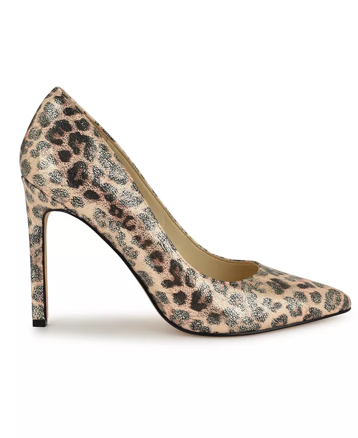 Женские туфли-лодочки Tatiana с острым носом на шпильке Nine West, мультиколор — фото 2