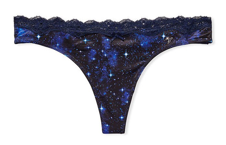 

Женские трусы Victoria's Secret, цвет 1 Motoiri (black starry sky print)
