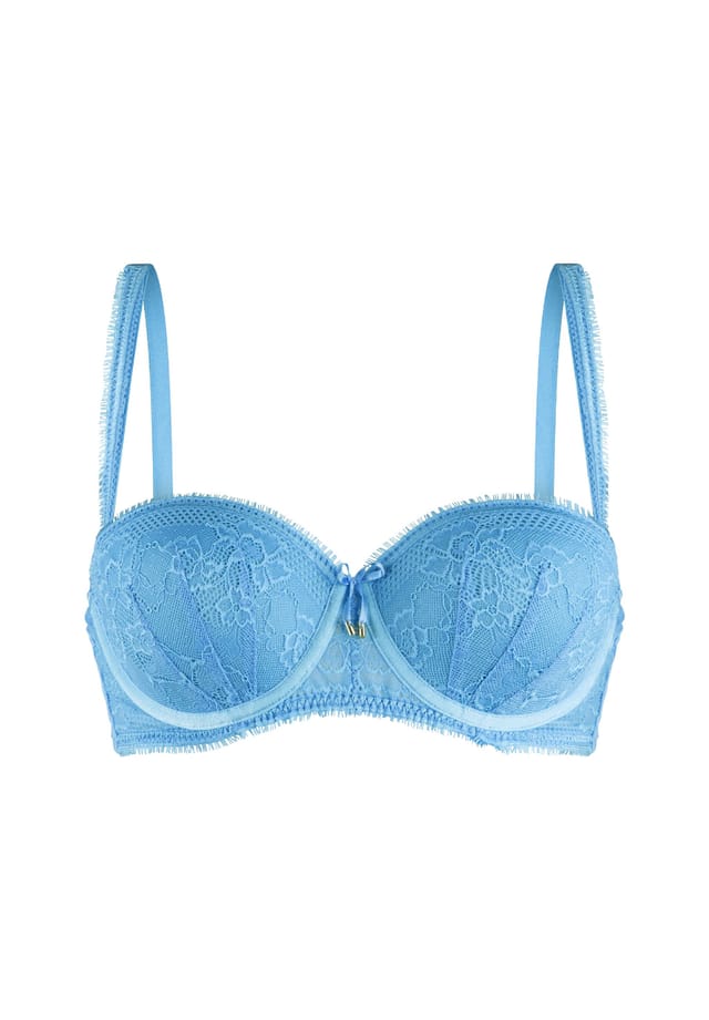 

Бюстгальтер балконет без бретелек Lingadore, цвет bonnie blue