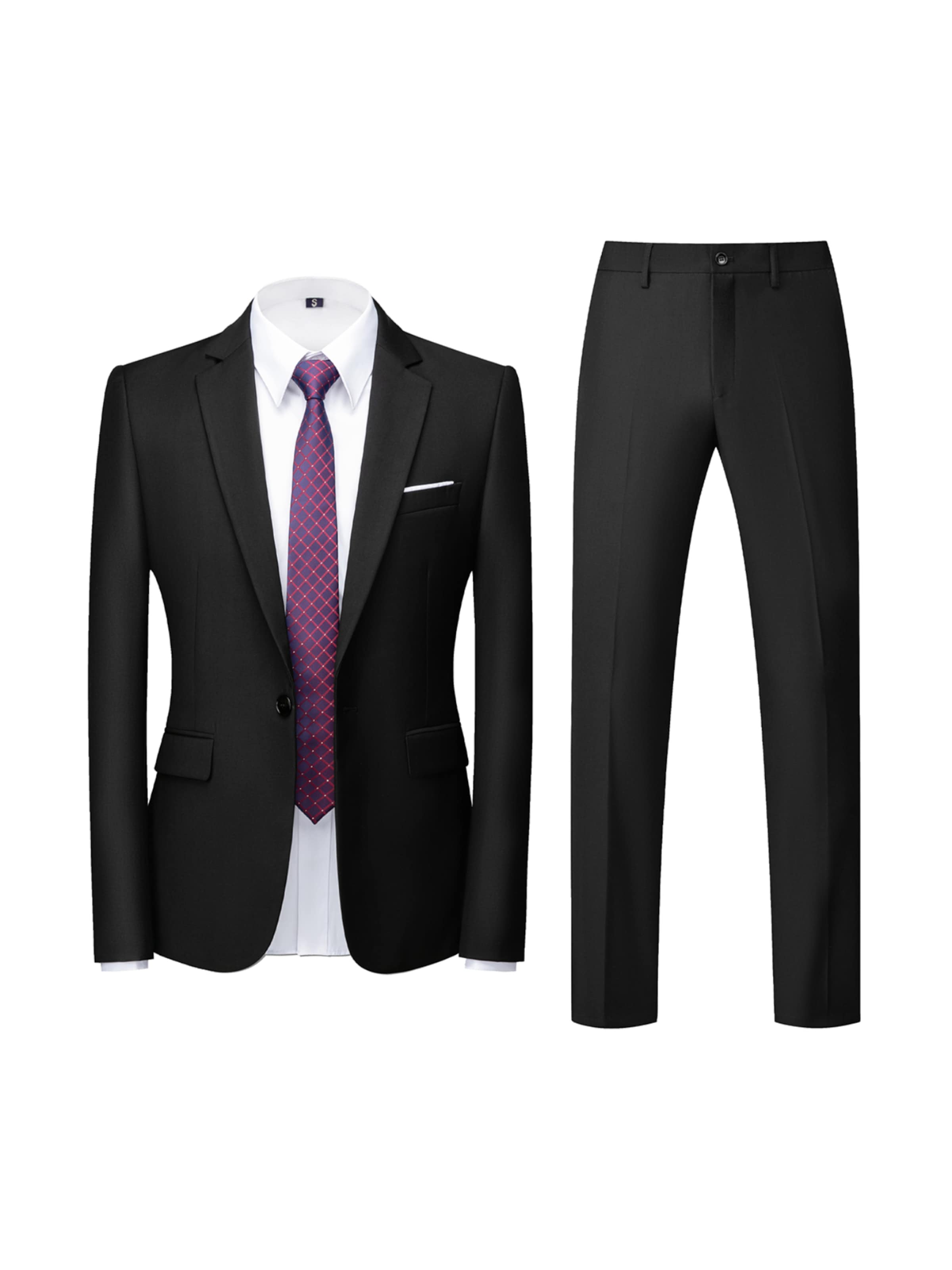 

Youthup Костюм Slim fit в черном цвете