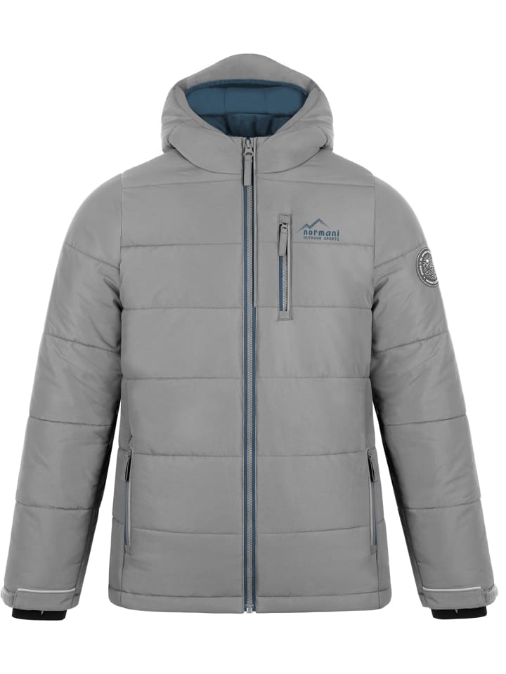 Normani Outdoor Sports Детская зимняя куртка Yakutat серого цвета