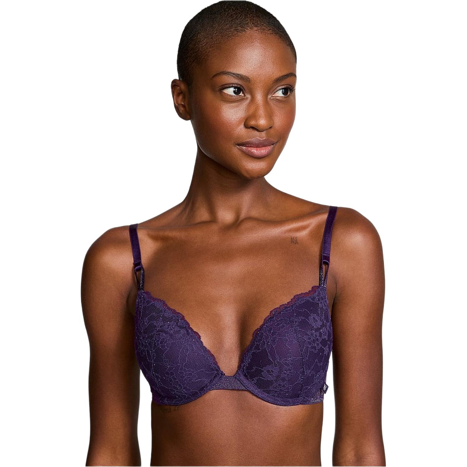 Victoria's Secret 24 Big Show Collection SEXY T Bra женское Noble Purple — фото 4