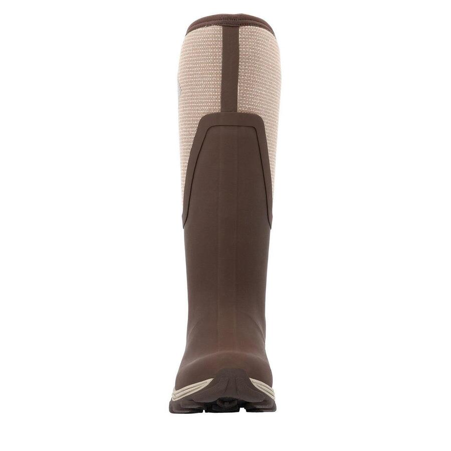 MUCK BOOTS Ботинки Muck Boot Arctic Sport II Tall — шоколадно-бежевые — женские — зимние — фото 3