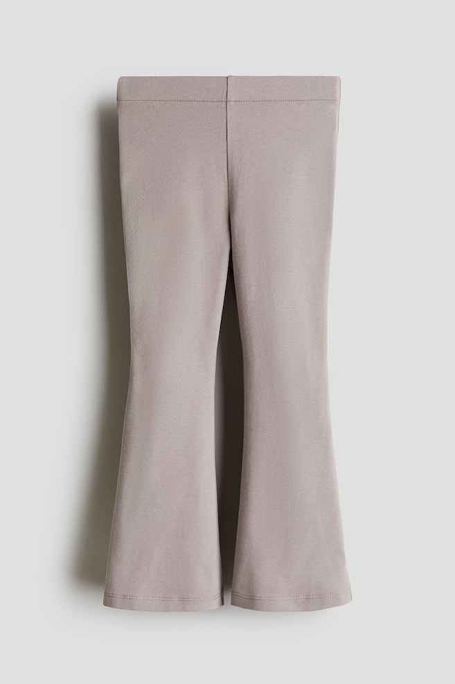 

Расклешенные леггинсы H&M, бежевый