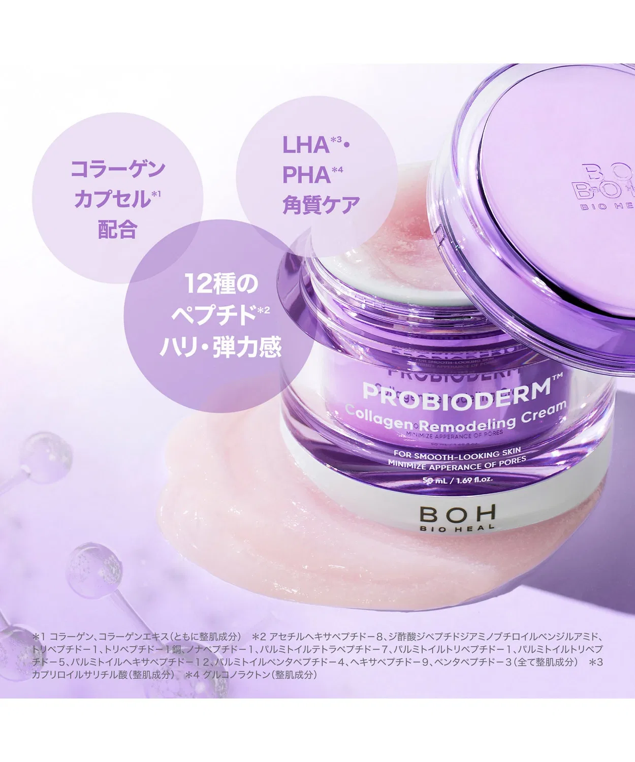 Крем коллагеновый Bioheal Boh Probioderm Collagen Remodelling Cream — фото 4