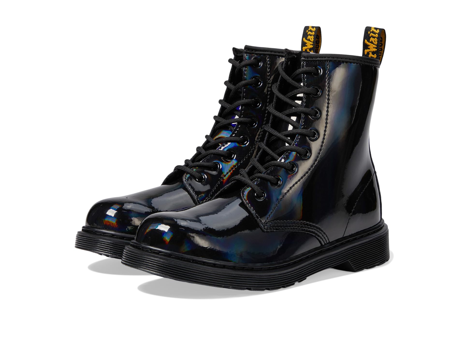 

Ботинки Dr. Martens Kid's Collection 1460 Lace Up Fashion Boot, цвет Black Rainbow