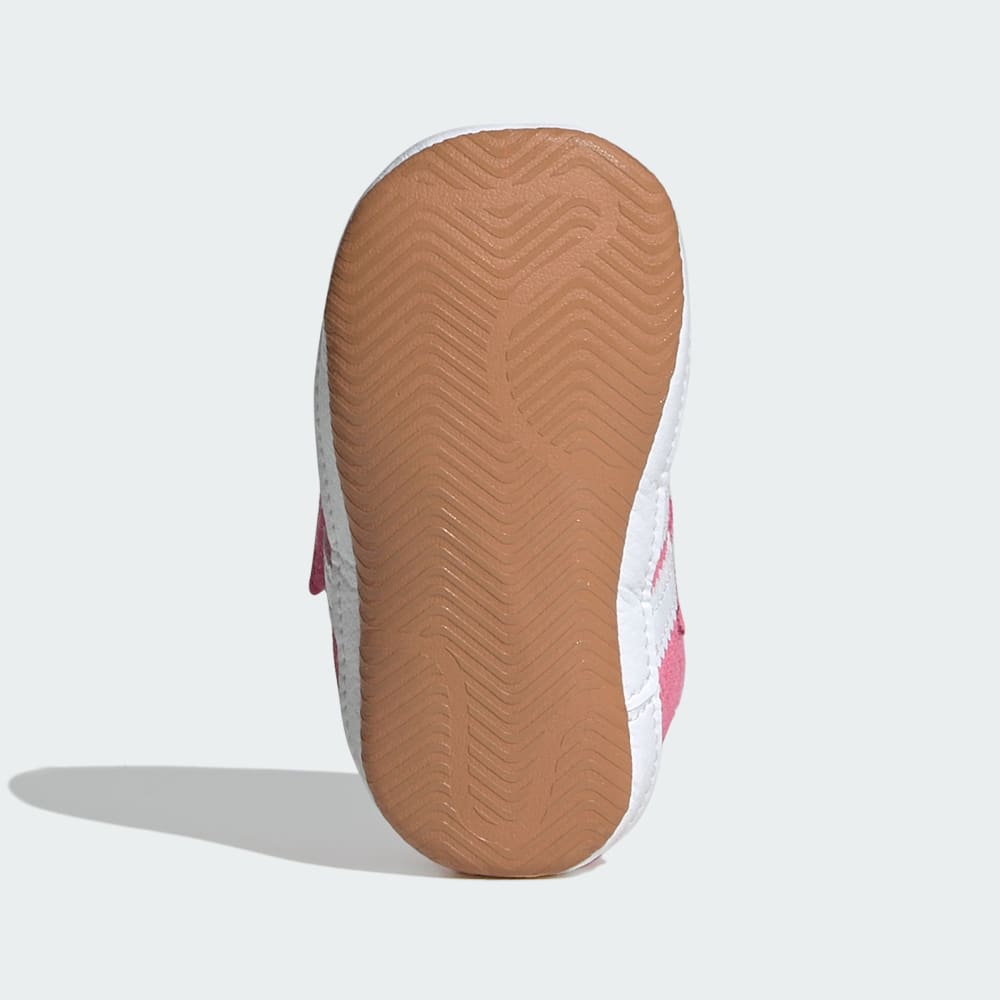 Кроссовки Adidas Campus Crib Shoes Kids, цвет Bliss Pink/Cloud White/Gum — фото 3