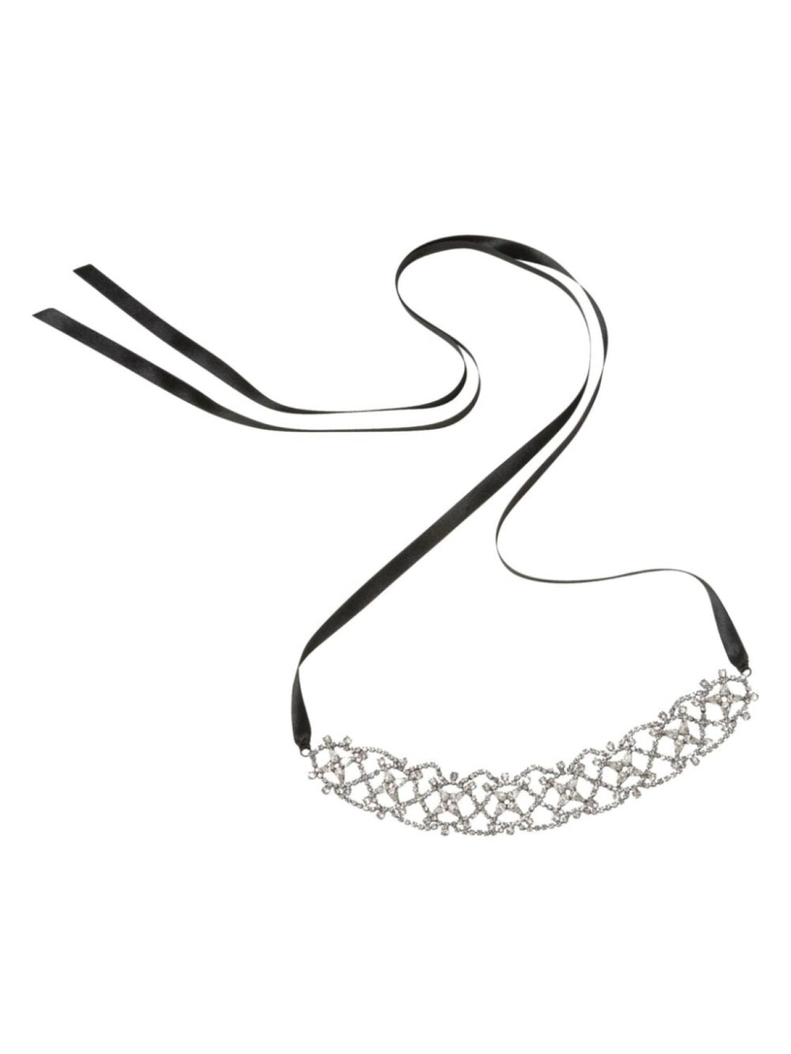 

Чокер Sabine Ribbon Jennifer Behr, серебряный