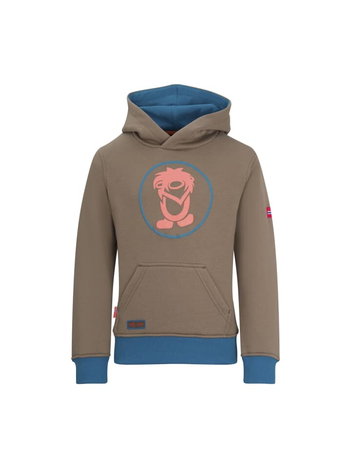 

Пуловер Trollkids Troll, цвет mocca brown