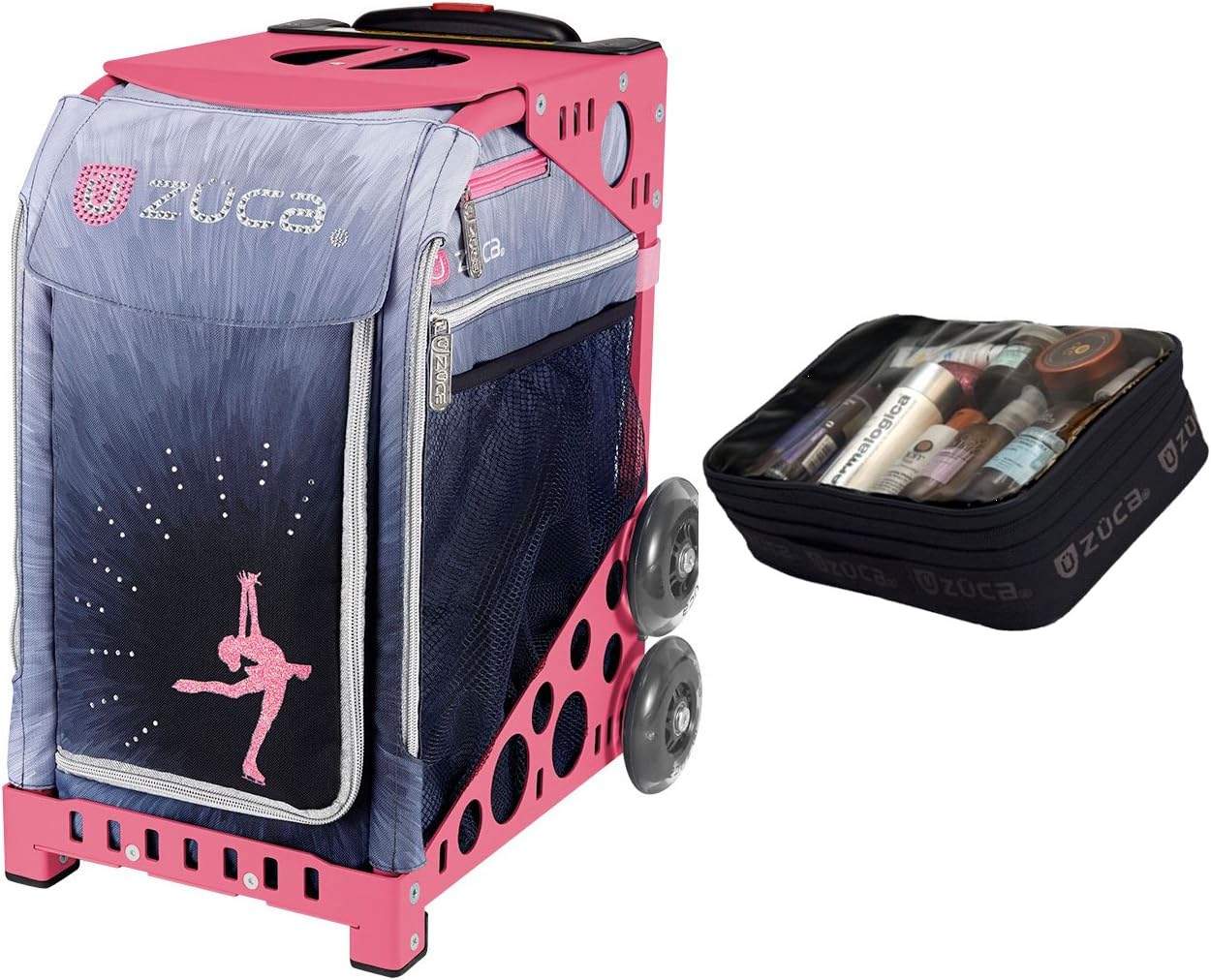 

Сумка-вкладыш Zuca Ice Dreamz Lux Sport с рамой (розовая) с подарочным чехлом, Pink