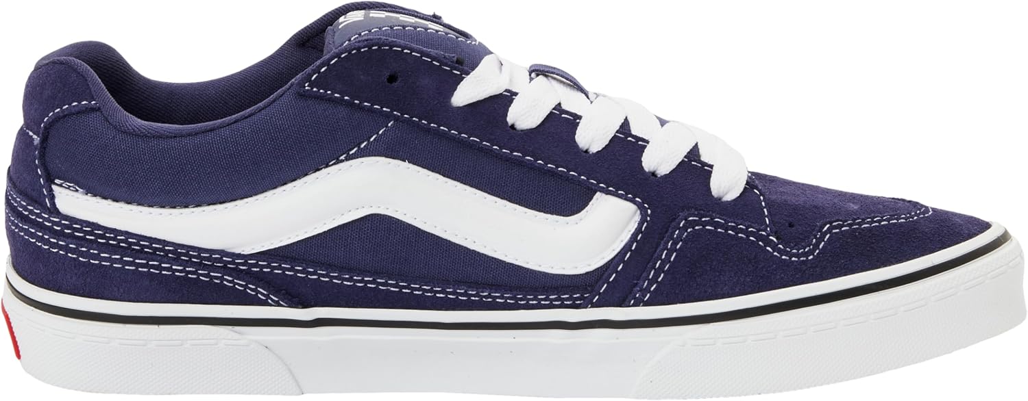 Детские кеды Vans Caldrone низкие унисекс, Suede/Canvas Deep Twilight — фото 4