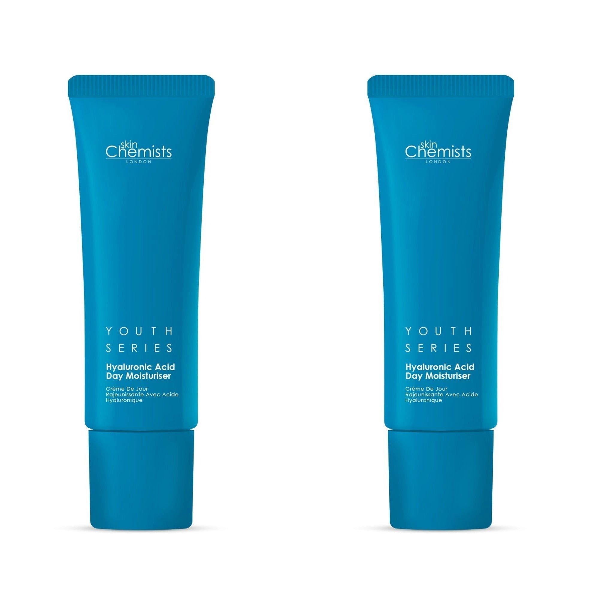 

Увлажняющий дневной крем Youth Series с 1% гиалуроновой кислотой skinChemists, 2 ct