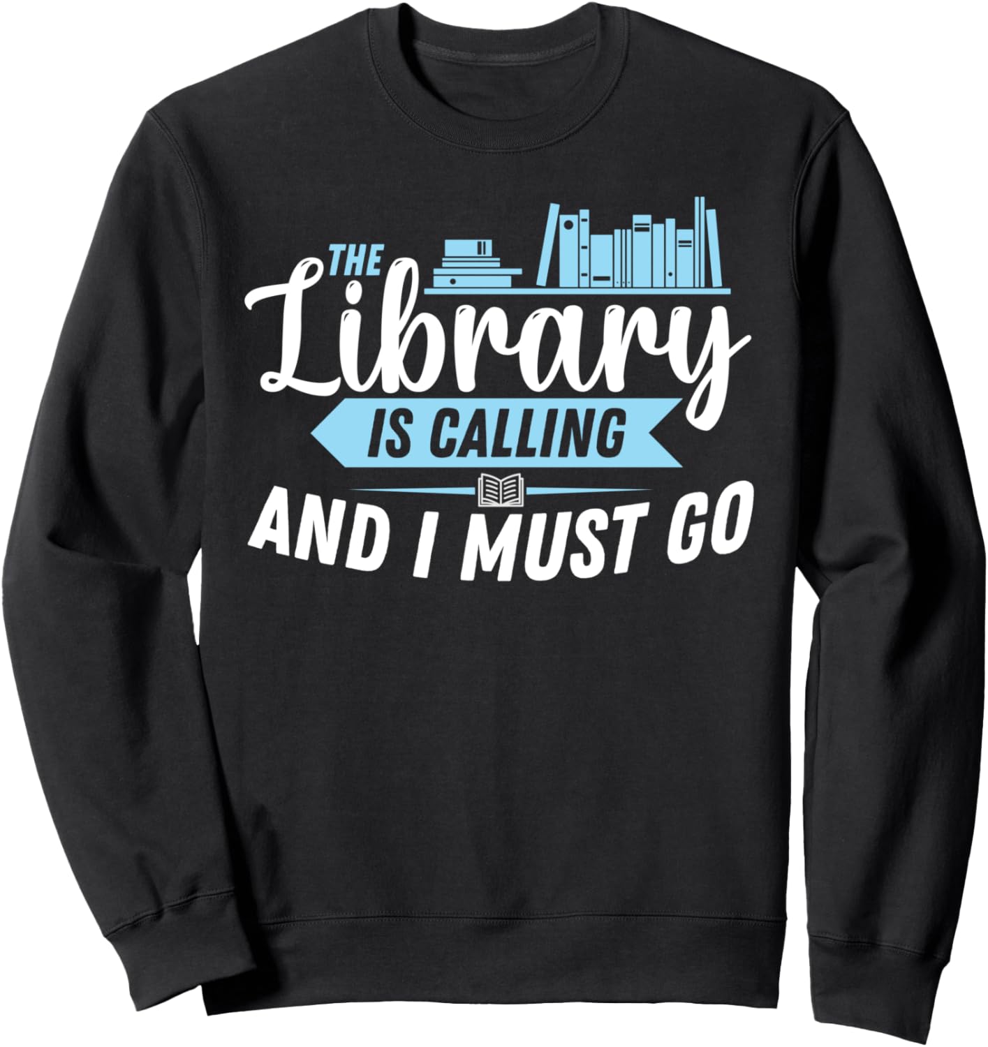 

Толстовка, Прочитайте надпись «Библиотека зовет, и я должен идти» на толстовке Book Lover & Reading Teacher Jd0, черный