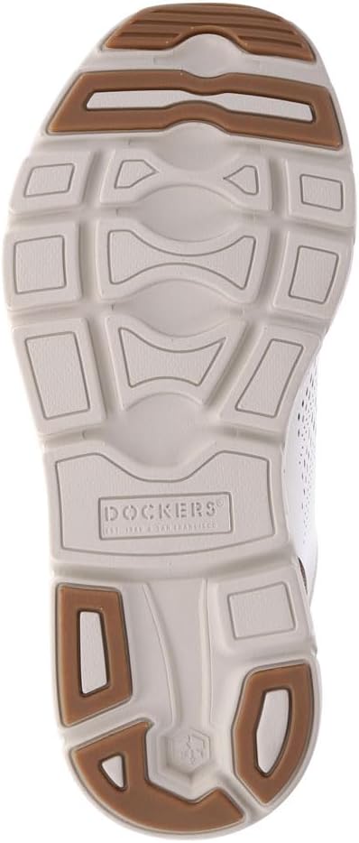 Мужские кроссовки Dockers Go-2, белый/бежевый — фото 4