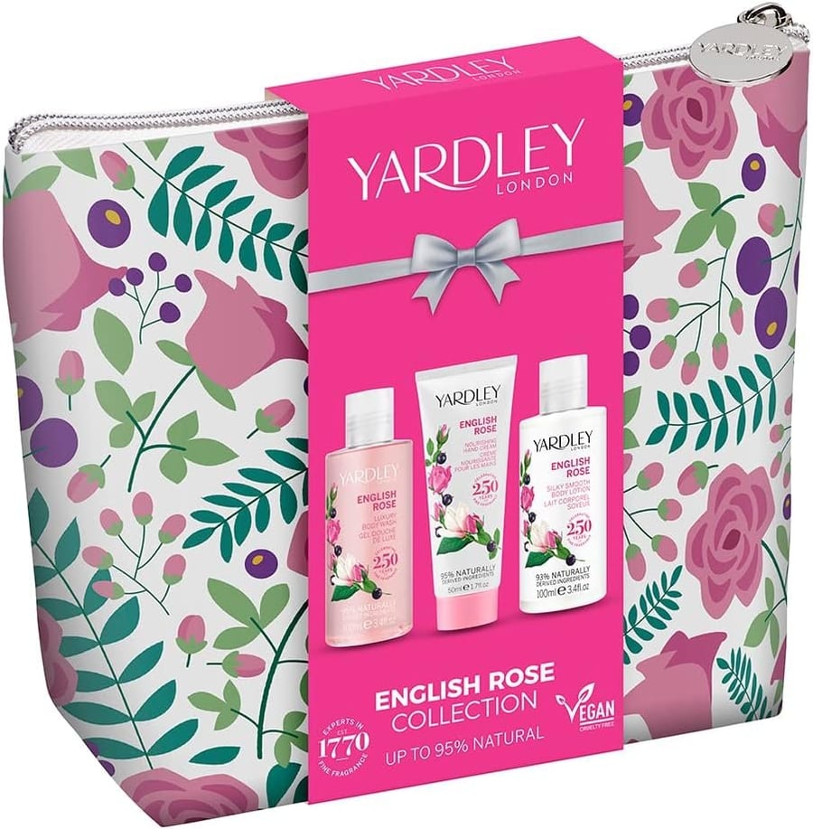 

Косметичка YARDLEY English Rose для тела и ванны в подарок